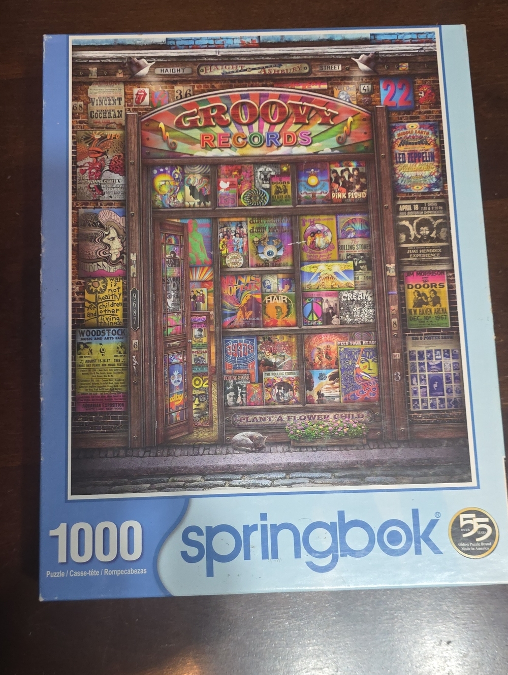 Springbok Puzzle - Groovy Records 1000 Pcs